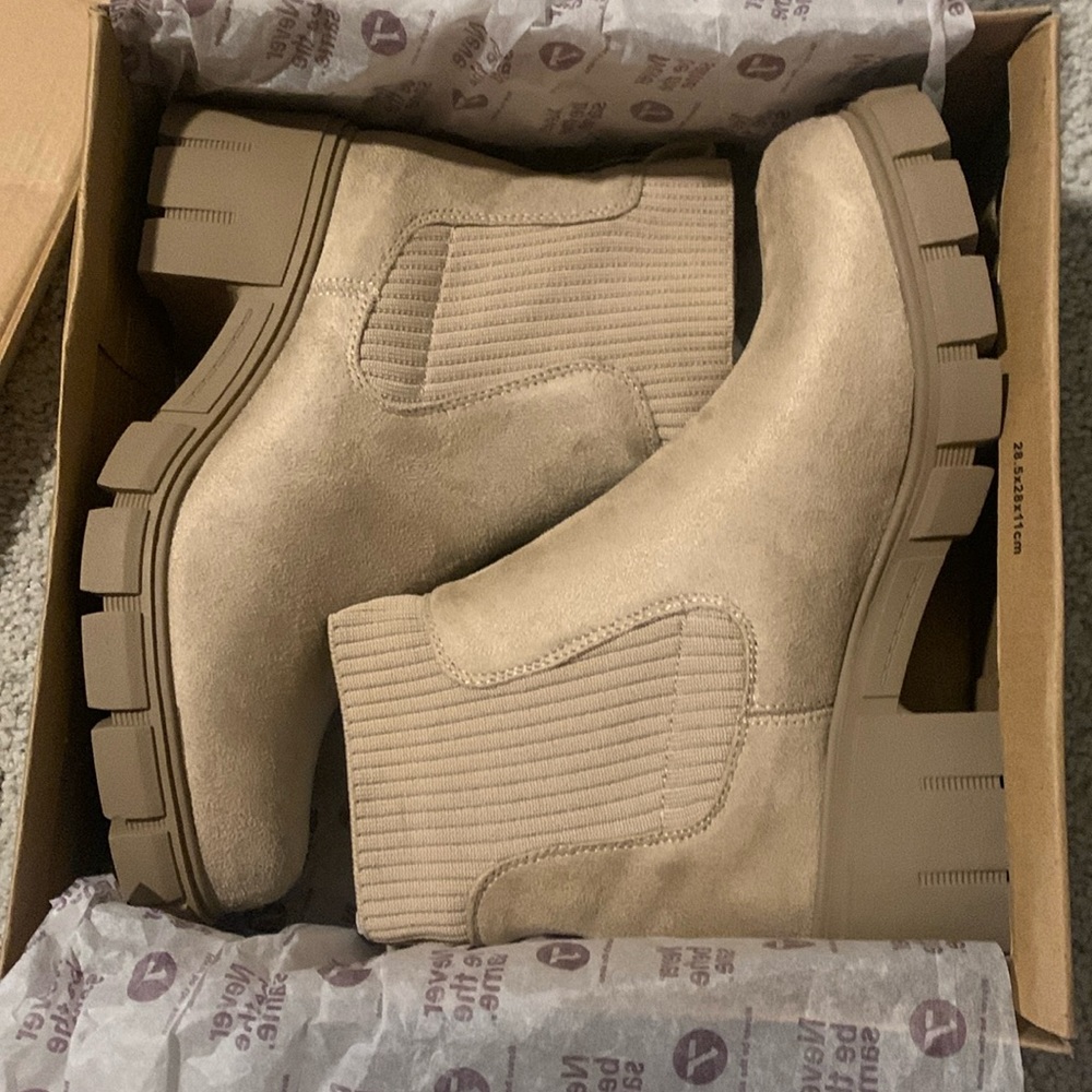 Brand new, never worn boots